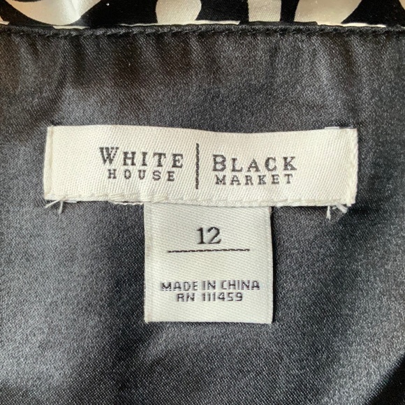 Silk sleeveless top Size 12 — White House Black Market - Picture 5 of 6